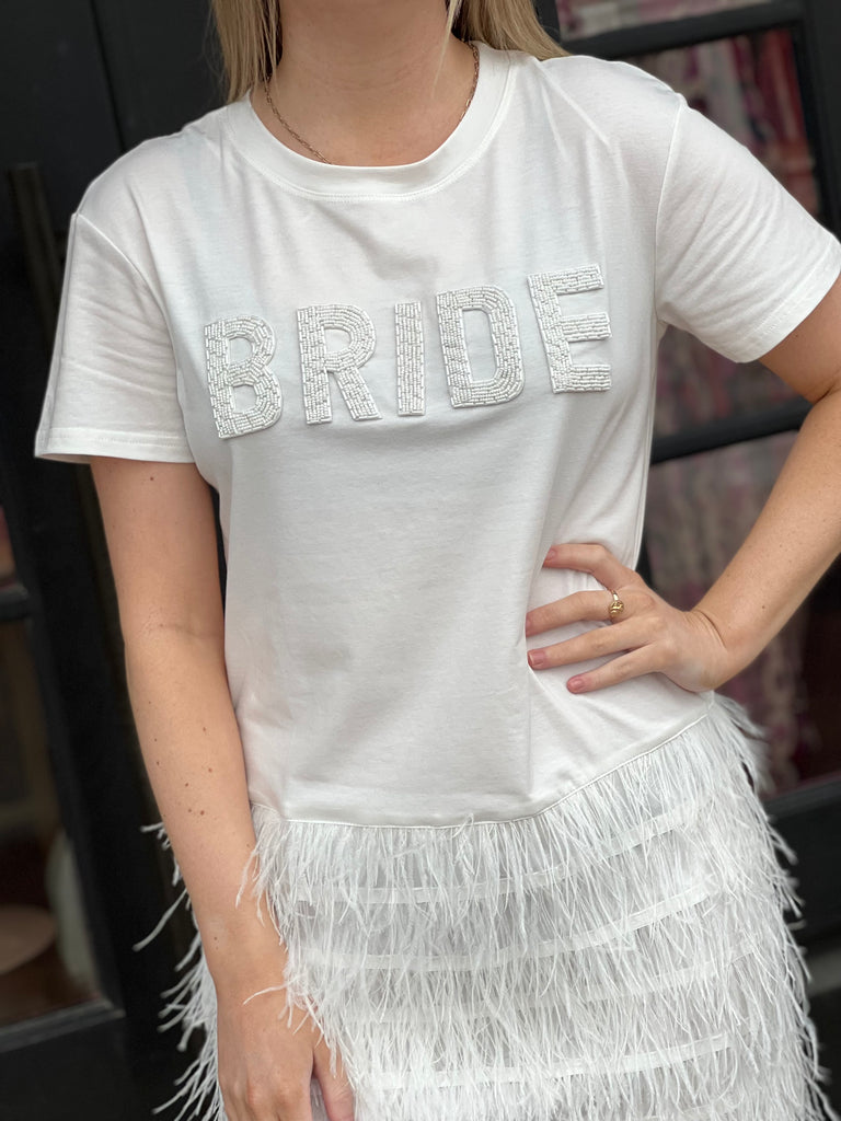 Bride Feather Dress