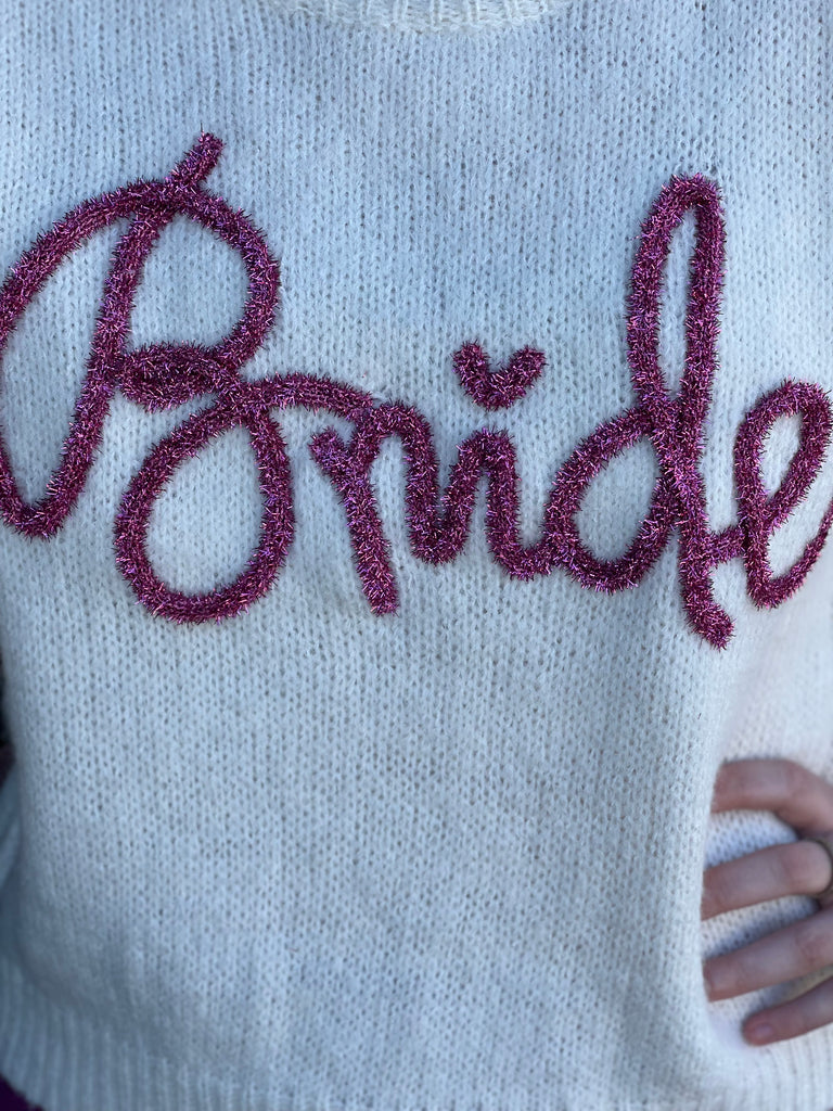 Bride Knitted Top- Cream