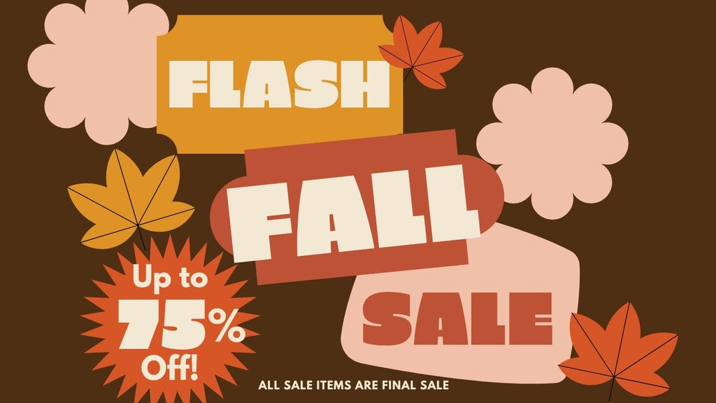 Flash Fall Sale
