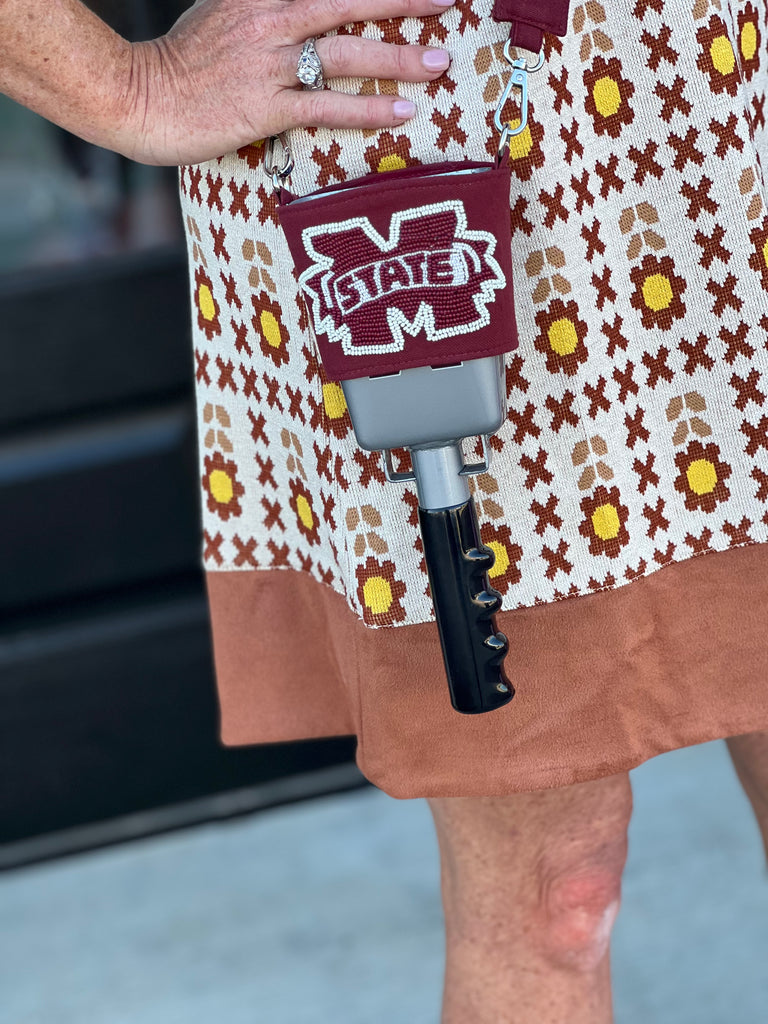 Beaded Cowbell Holster