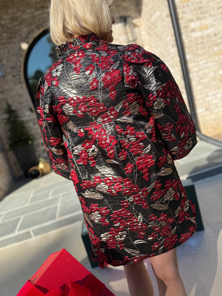 Winter Florals Dress