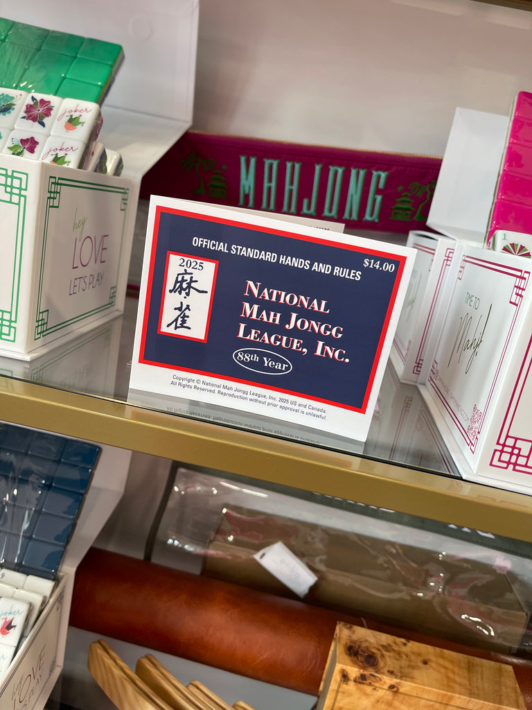 Official 2025 NMJL Playing Card