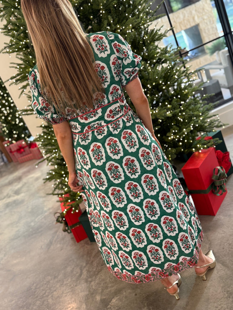 Victoria Dunn Eden Dress- Greenbriar