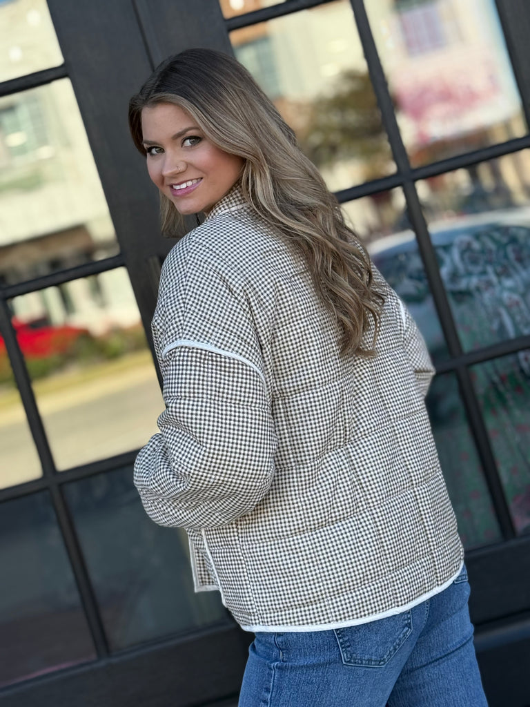 Gingham Dreams Jacket