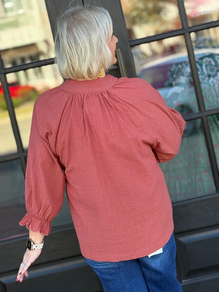 Crisp Breeze Blouse