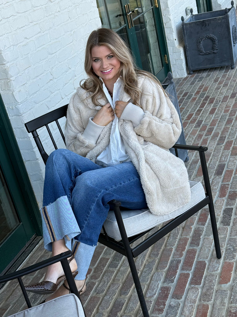 Doorbuster Fuzzy Jacket *Final Sale*