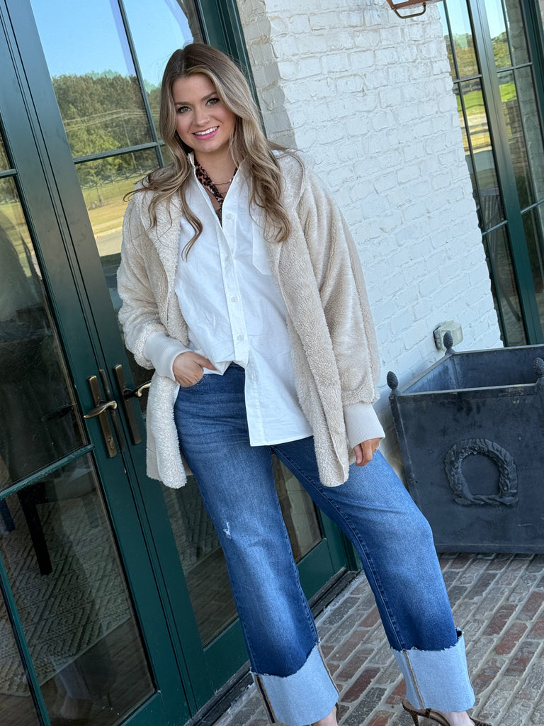 Doorbuster Fuzzy Jacket *Final Sale*