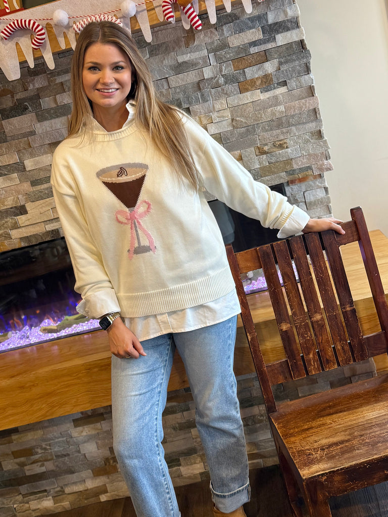 Espresso Please Sweater