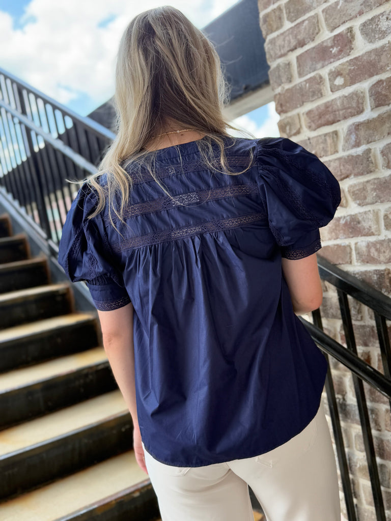 Trimmed to Perfection Blouse