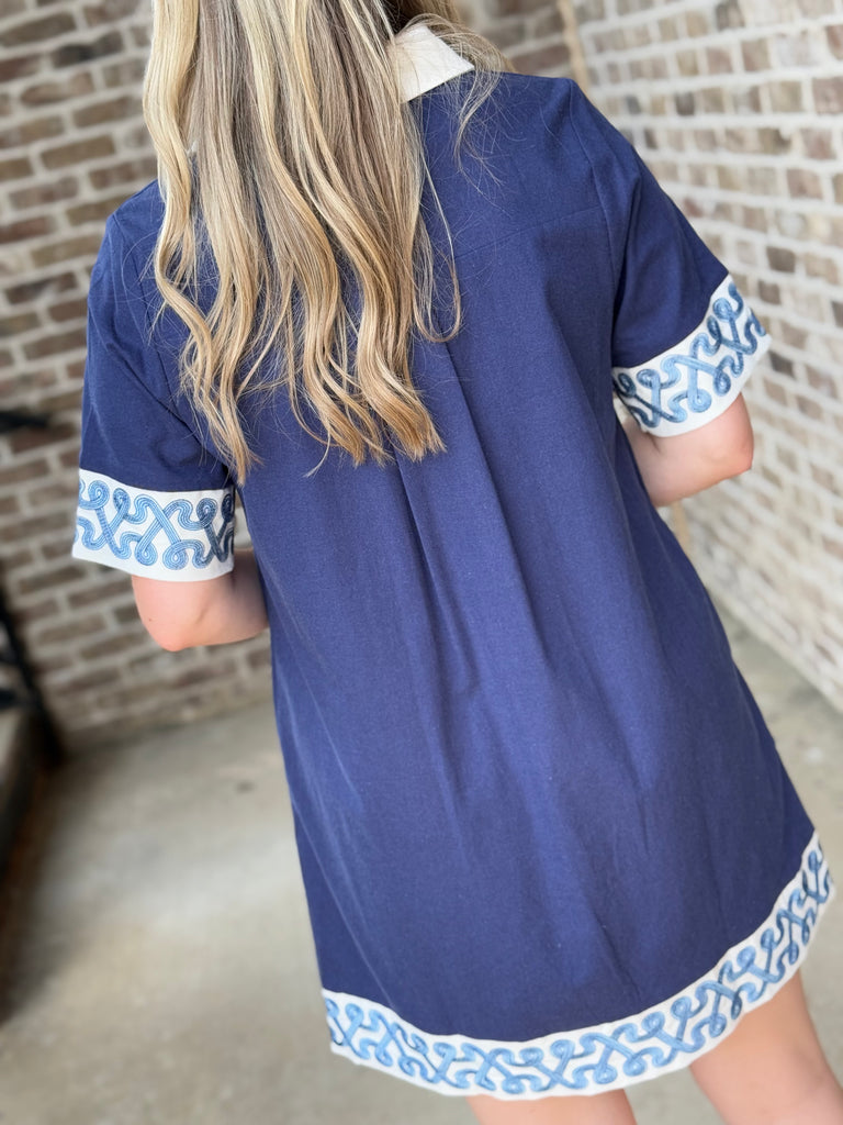 Waves of Detail Dress