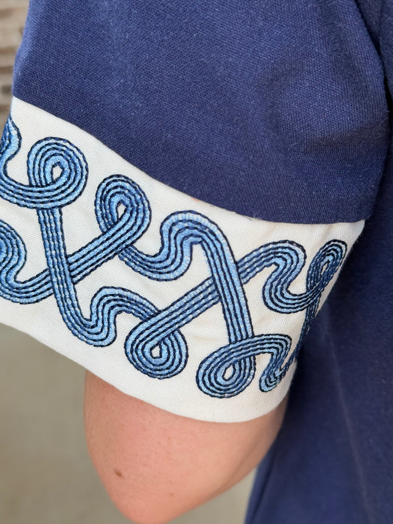 Waves of Detail Dress