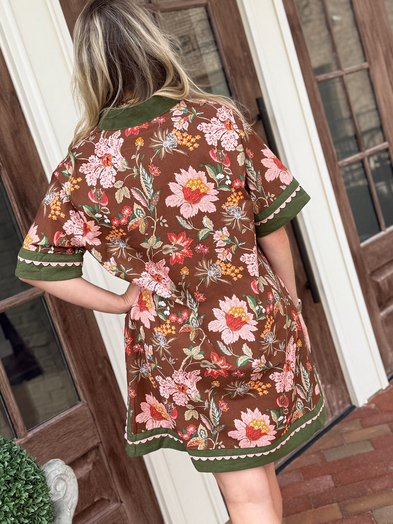 Scalloped in Pink Dress