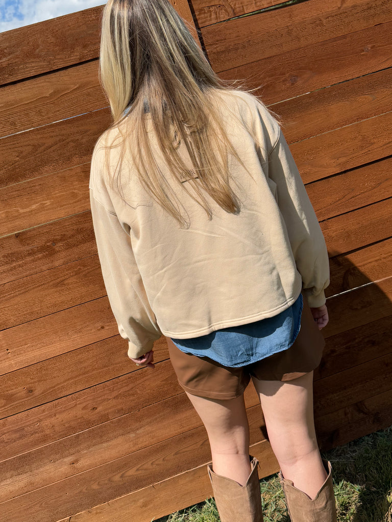 Crew Neck "Y'all" Sweater