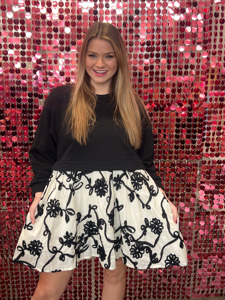 Layered with Florals Dress