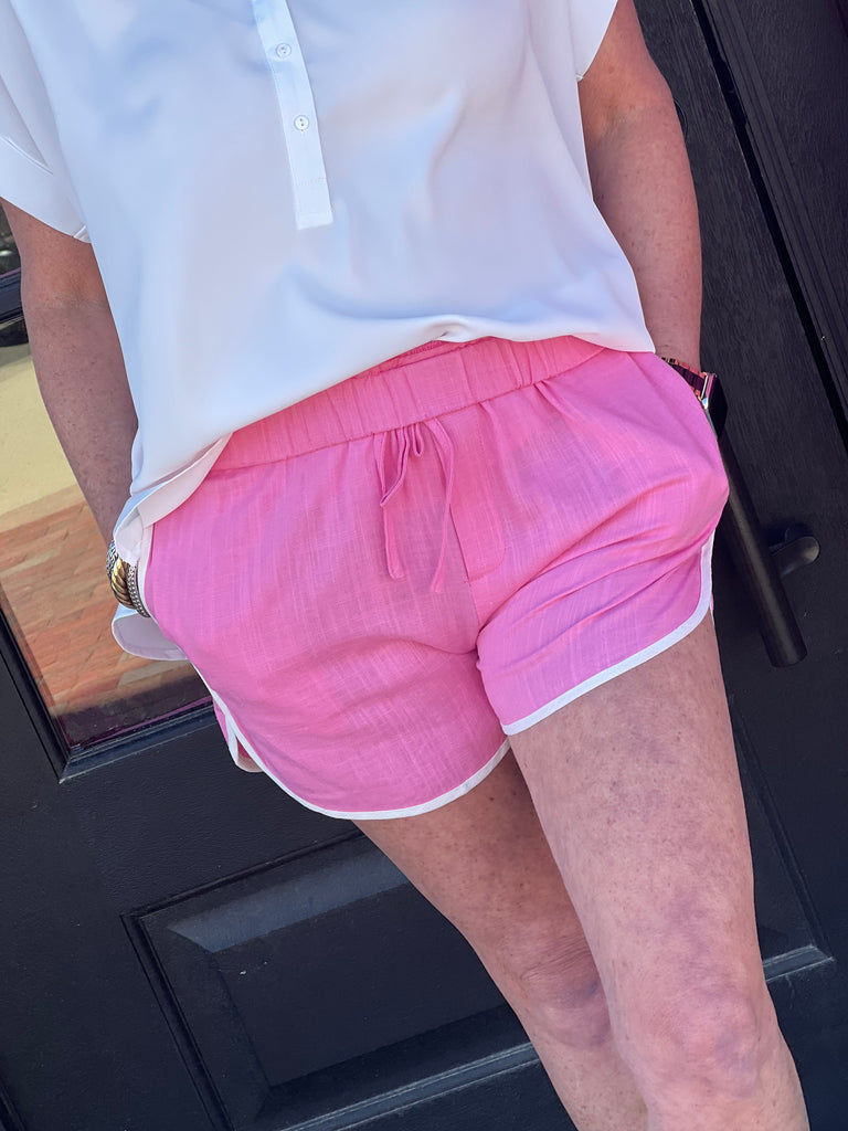 A Touch of Pink Short