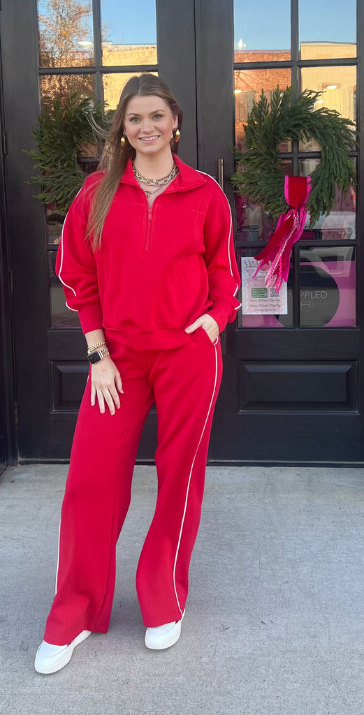 Without Question Half-Zip Top