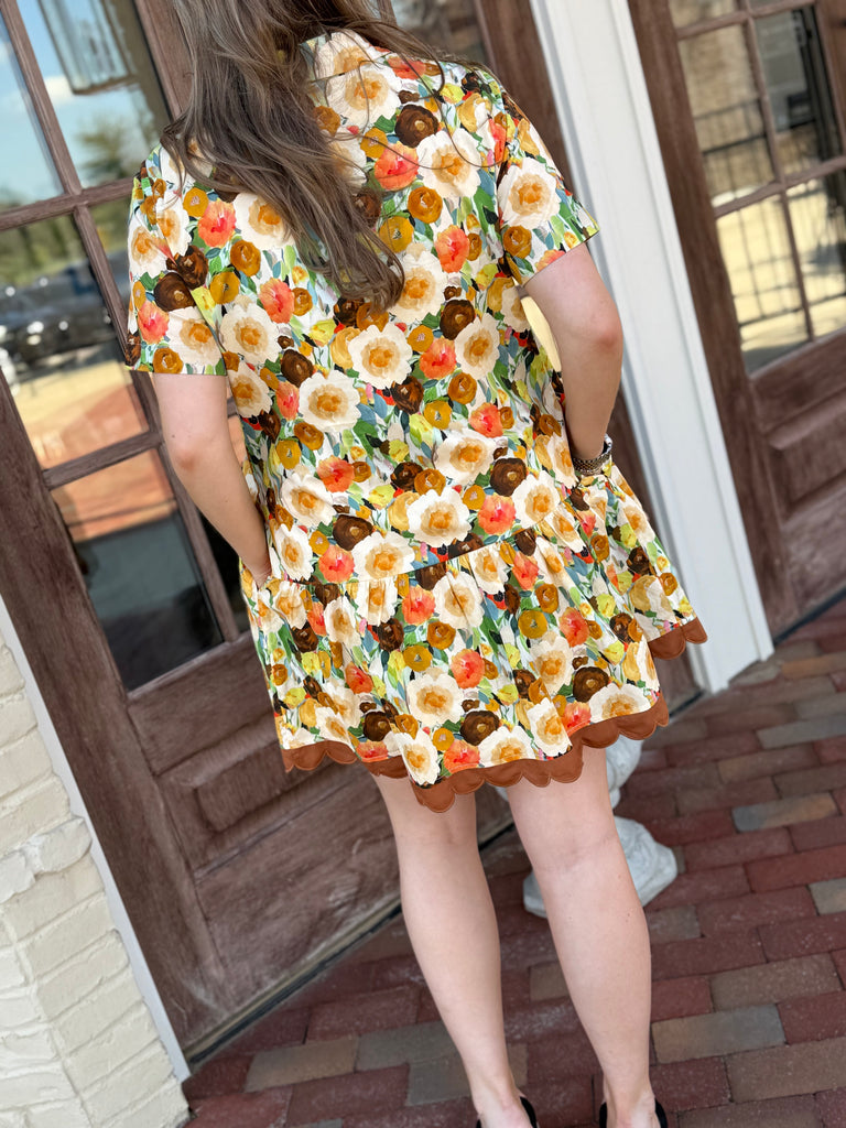 Florals of Fall Dress