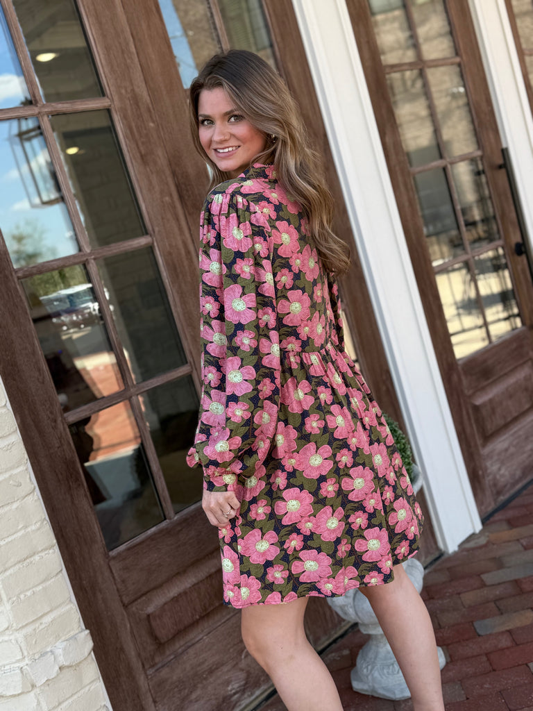 Fall Florals Dress