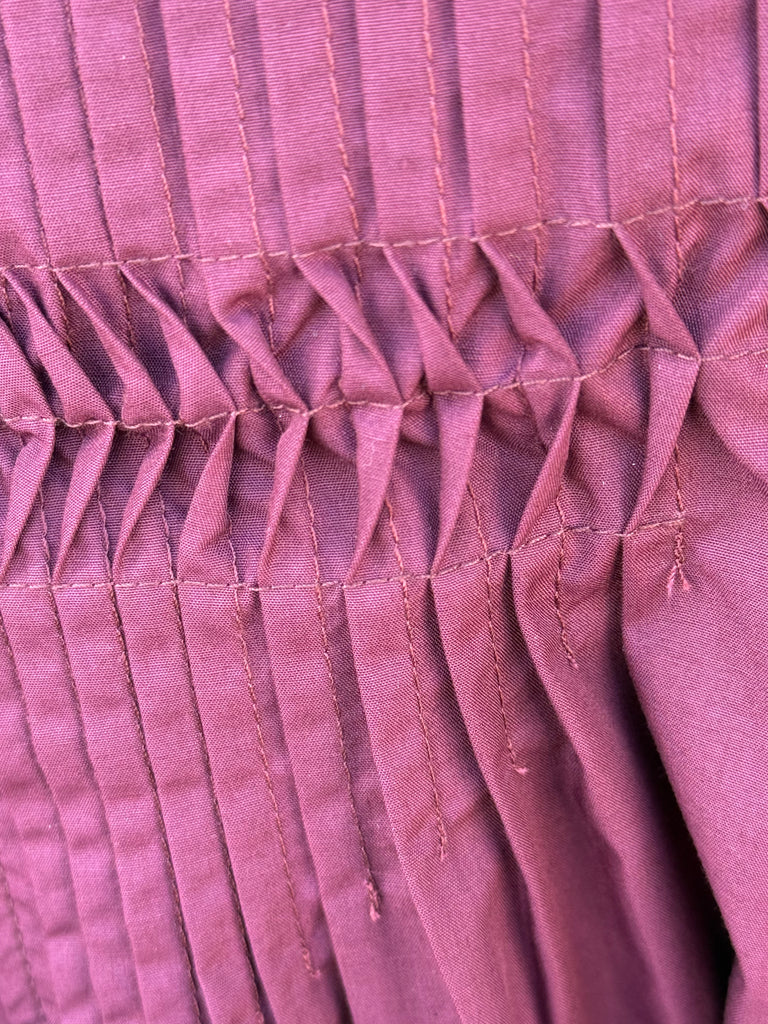 Classic in Maroon Dress