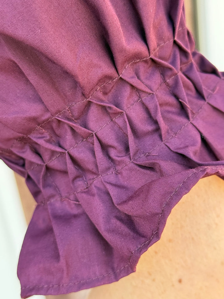 Classic in Maroon Dress