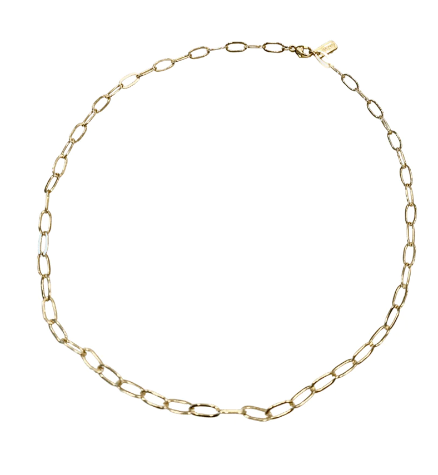 Erin Gray -14K Gold Filled Paperclip 18"
