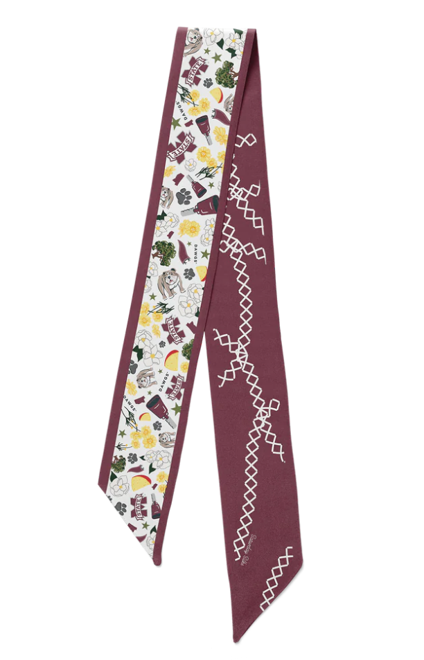 MS State Twilly Scarf