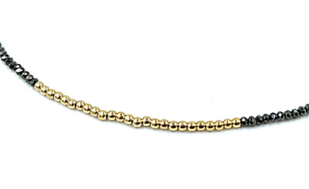 Erin Gray - Karma Gold Filled + Pyrite Necklace