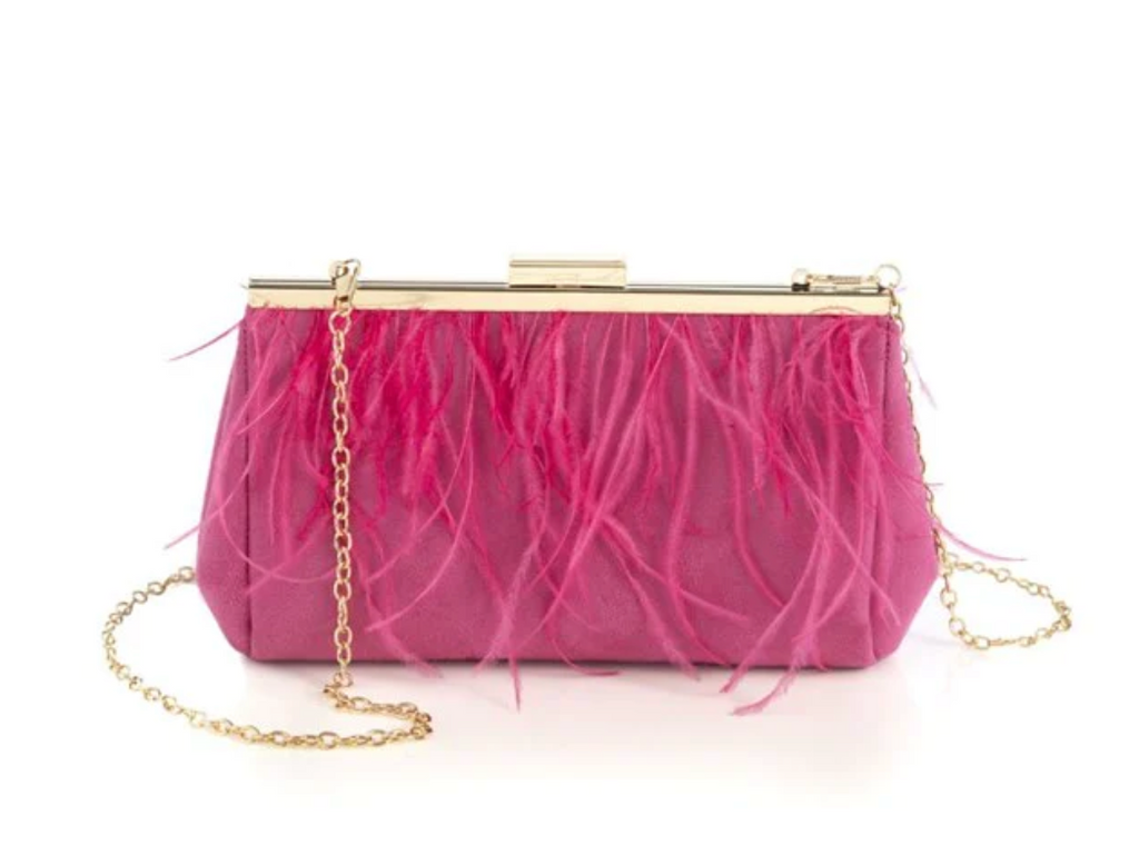 Feathers Clutch