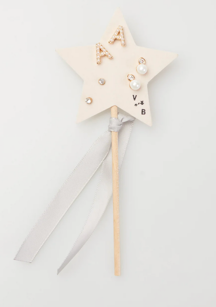 Mini Pearlie Initial Star Pennant Set