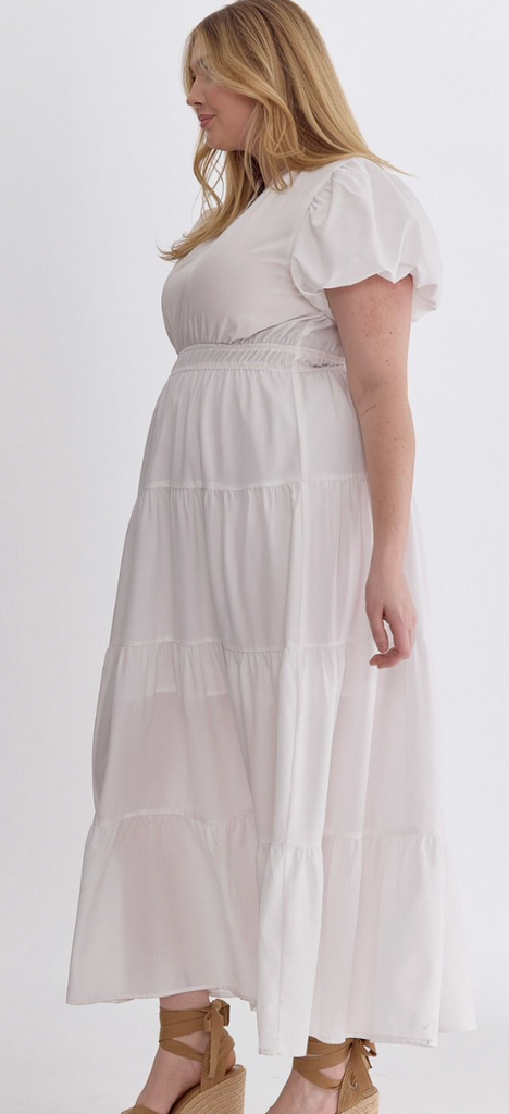 Second Take Dress- White