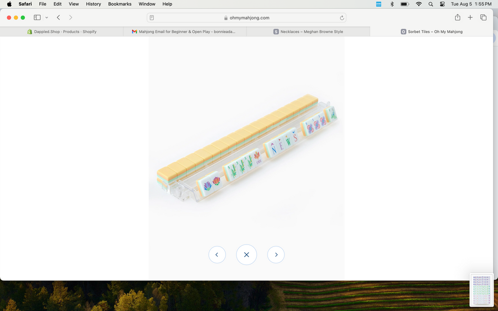 Sorbet Mahjong Tiles
