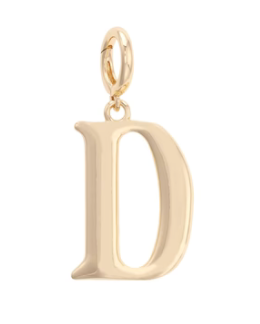 Gold Letter Charm