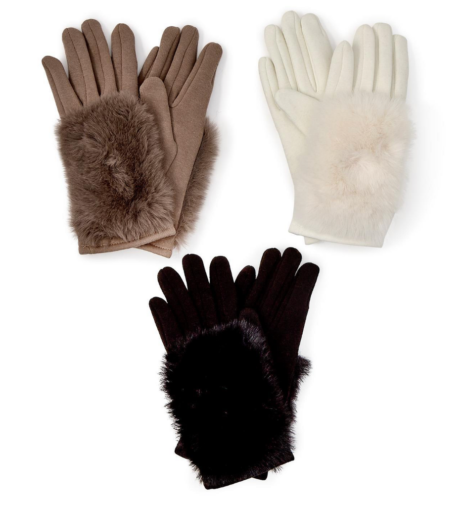 Cozy Faux Fur Gloves
