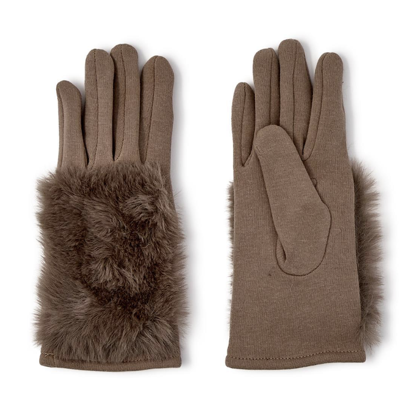 Cozy Faux Fur Gloves