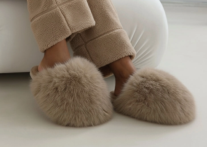 Fur Fluffy Comfy Slipper