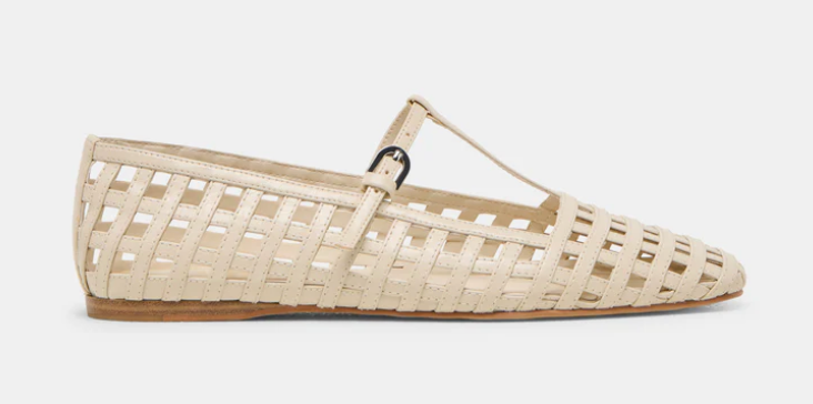 Dolce Vita Gold Woven Mary Jane