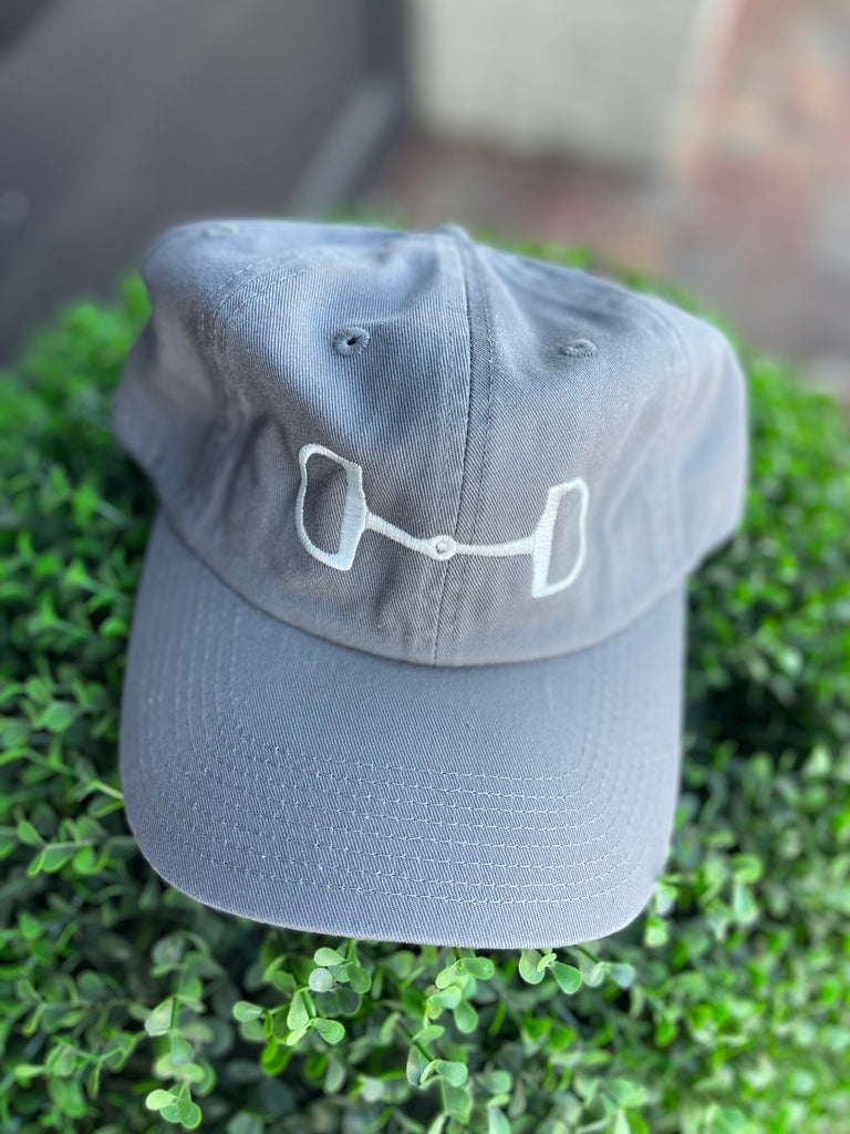 Horsebit Hat - Gray