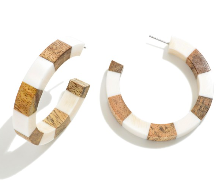 Wood and Resin Hoops