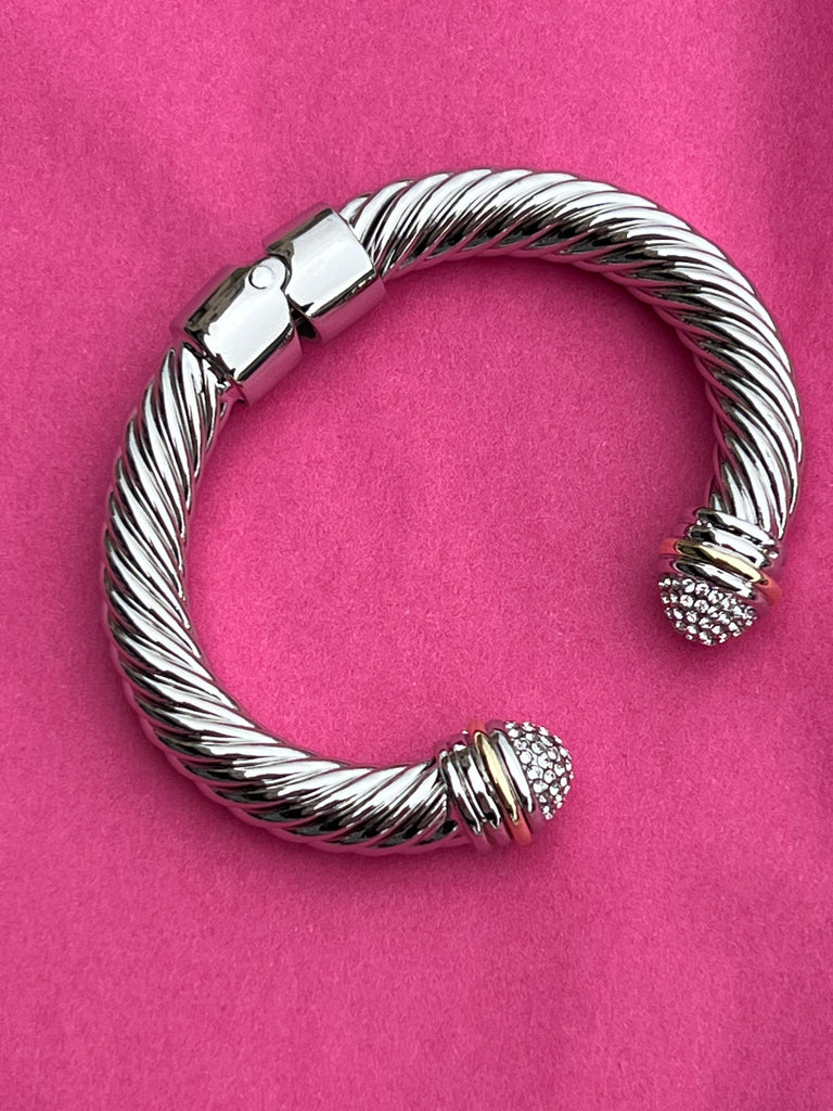 Twisted Hinged Bracelets